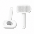 Floofmate Self-Cleaning Slicker Brush - One-Click Fur Release